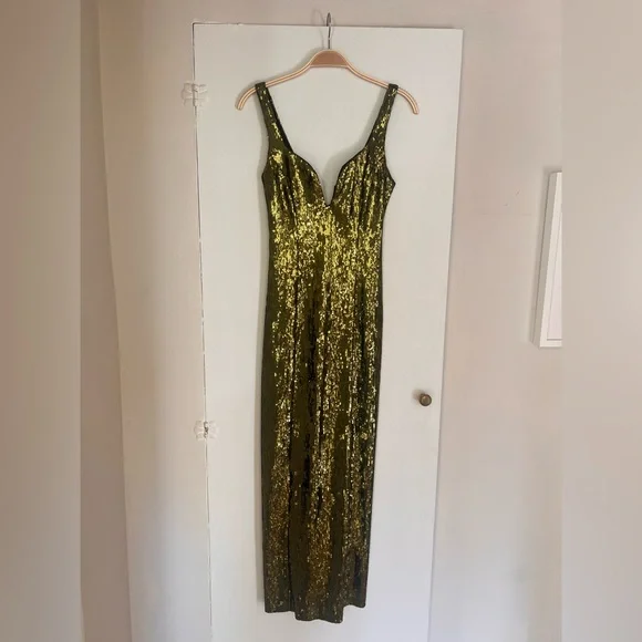 Galvan London Savannah Sequined Tulle Midi Dress - Picture 7 of 11
